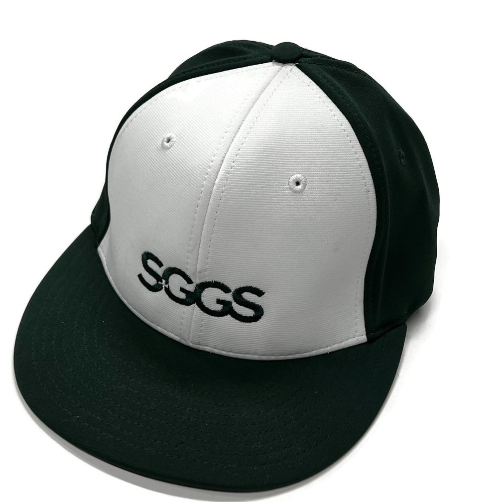 Richardson PTS20 Stretch-Fit Baseball Hat Size S / M ‎ White Pulse SGGS Green